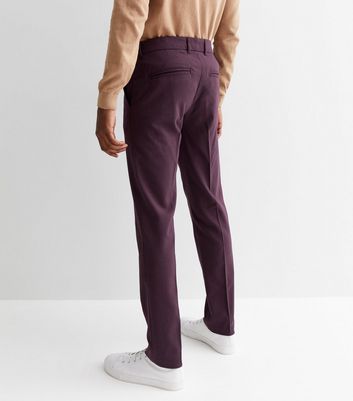 Purple Colour Straight Pant – The Pajama Factory